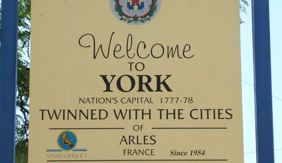 Welcome to York.