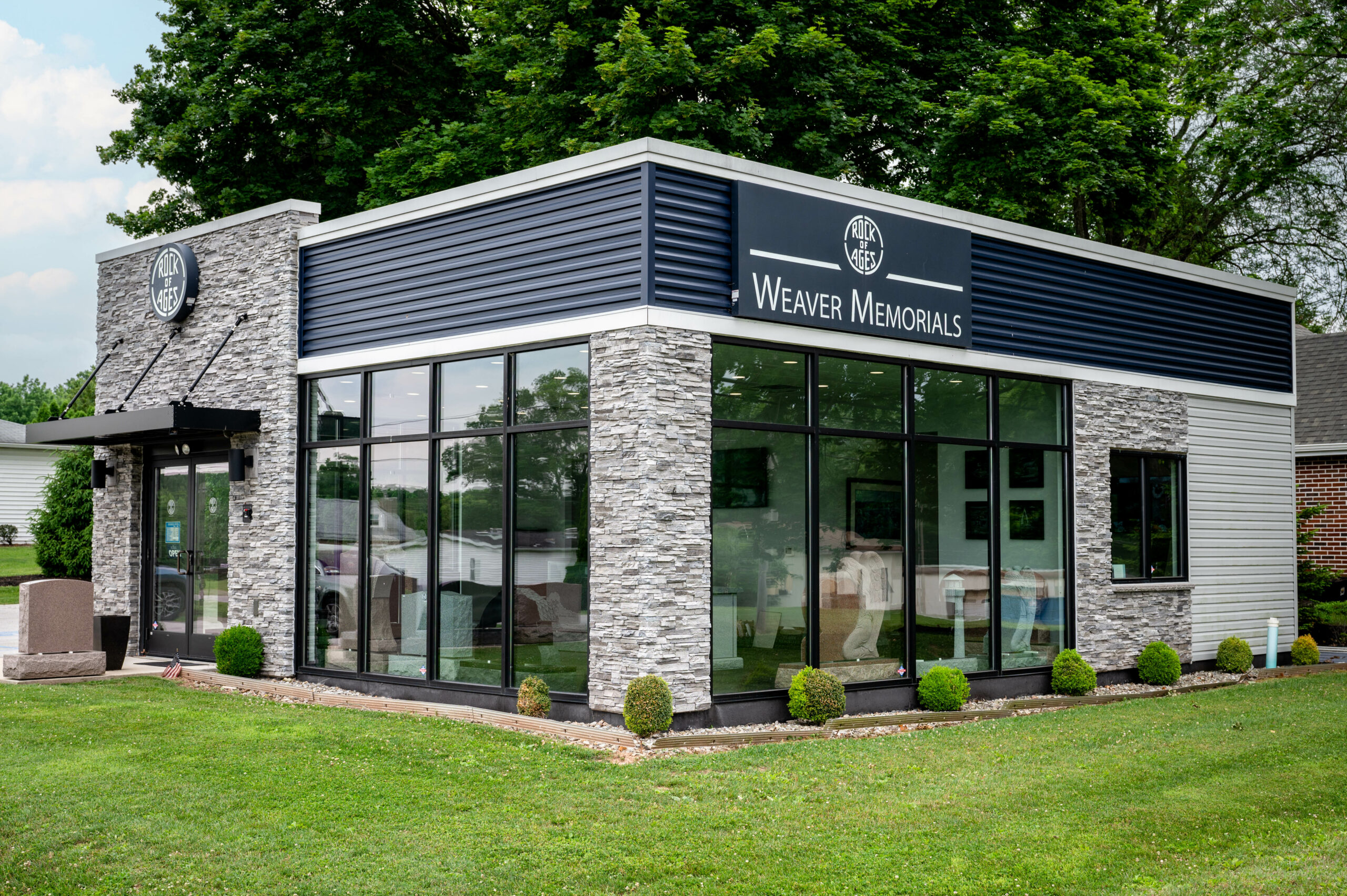 About us - Our locations Weaver Memorials Showroom