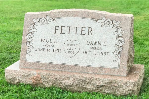 granite-slant Granite slant memorial.